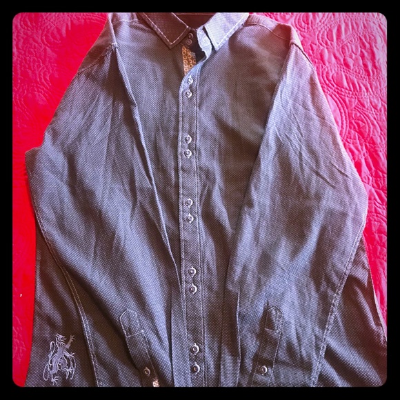 ENGLISH HEROES L/S BOTTON UP - Picture 2 of 6